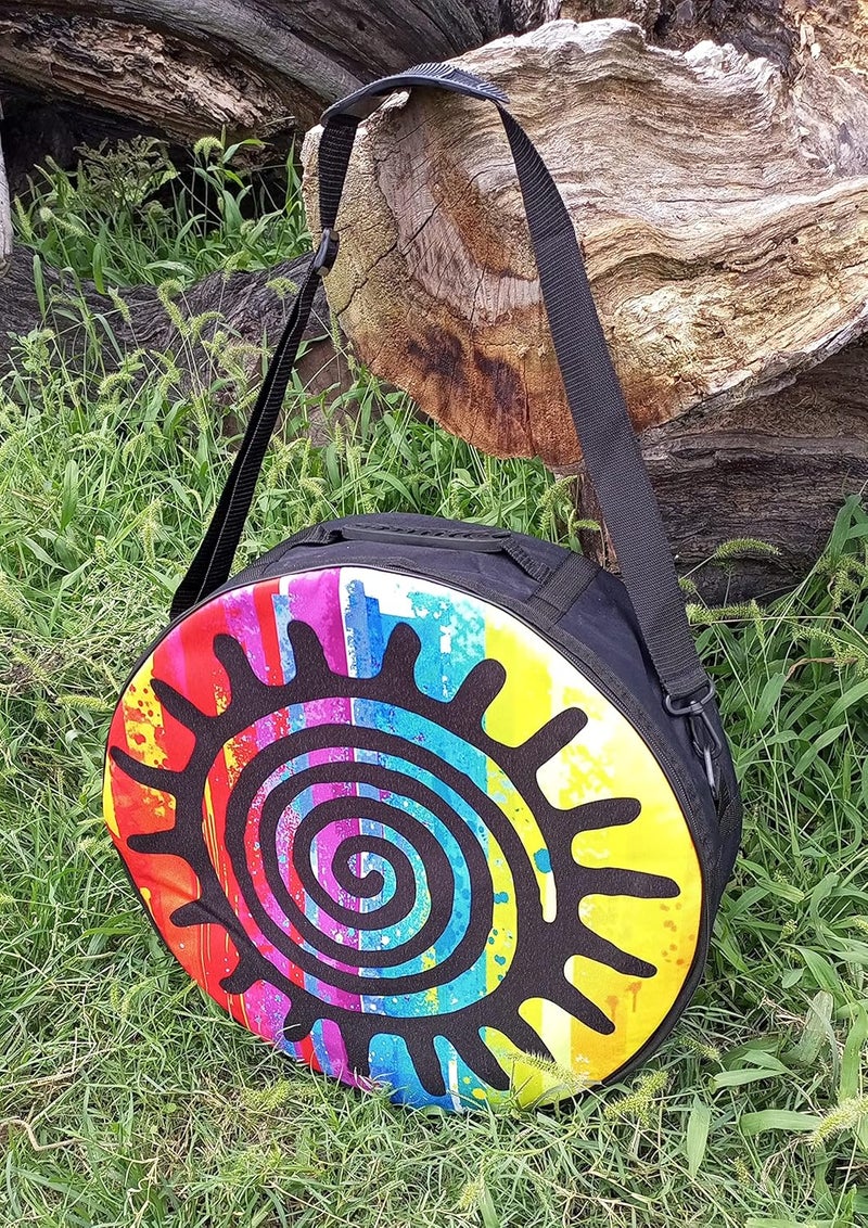 ARW Shamanic Drums Bag, Bodhran Drum Bag, Handmade Frame Drum Bag, Hand Drum Protection (18 Inches X 3 Inches) - Image 2